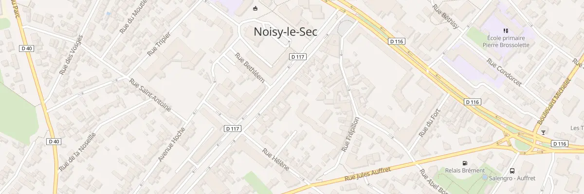 Plan du 21 Rue Anatole France à Noisy-le-Sec