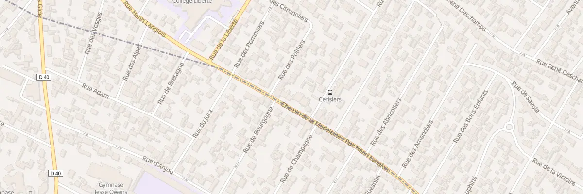 Plan du 89 Rue Henri Langlois à Drancy