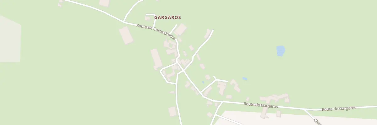 Plan du 5142 Gargaros à Centrès