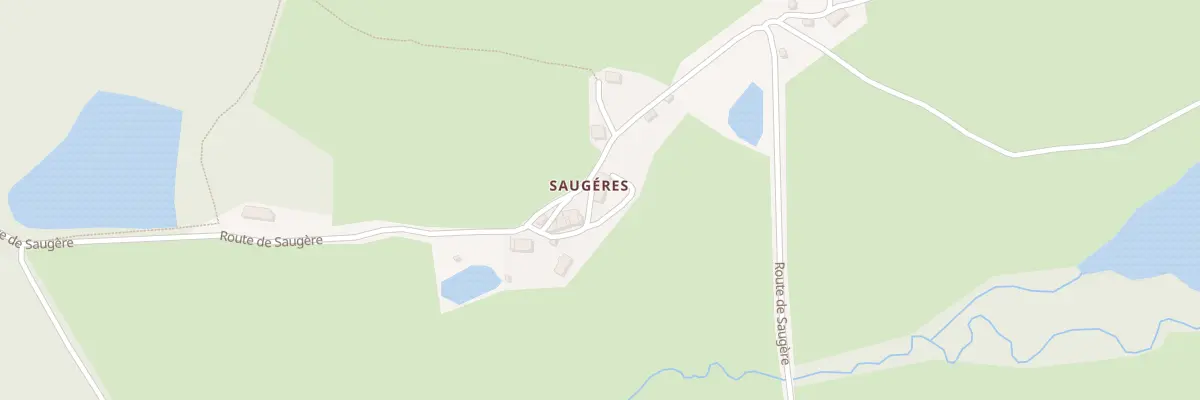 Plan du 5044 Saugere à La Celle