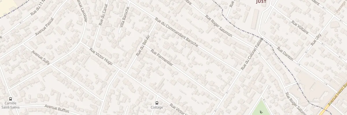 Plan du 34 Rue Parmentier à Drancy