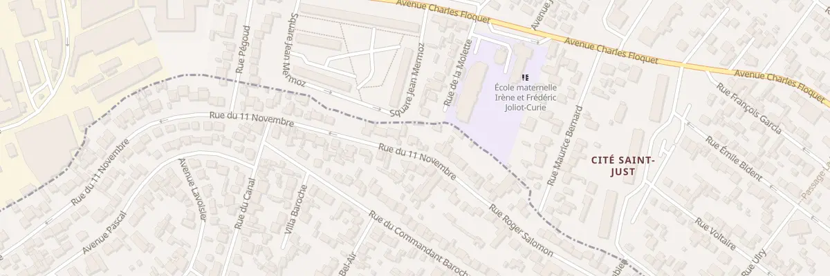 Plan du 22 Rue Du Onze Novembre à Drancy