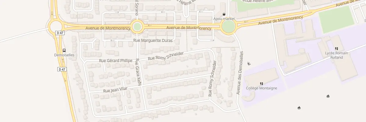 Plan du 22 Rue Romy Schneider à Goussainville