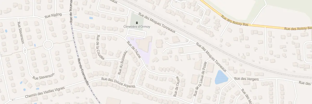 Plan du 18B Rue des Moques Tonneaux à Ormoy