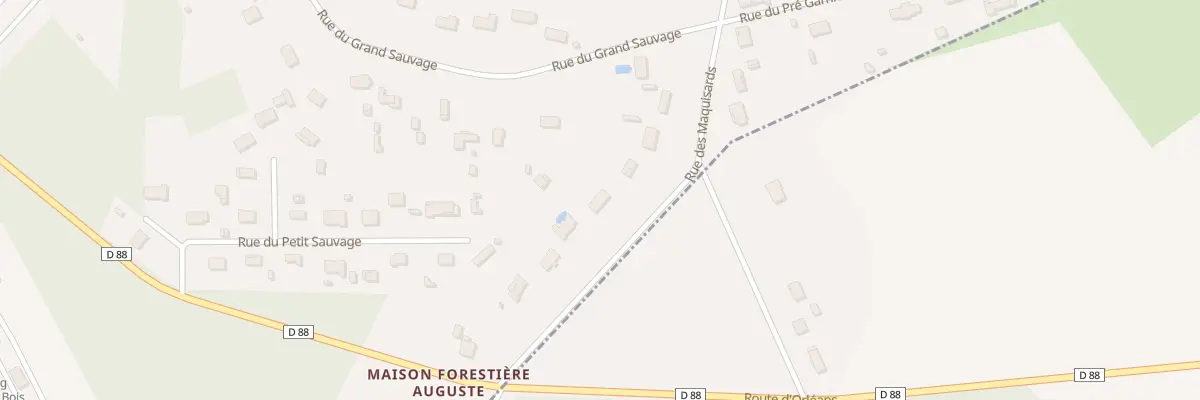 Plan du 7 Rue des Maquisards à Vieilles-Maisons-sur-Joudry