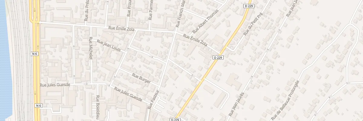 Plan du 3 Rue du Docteur Infroit à Villeneuve-Saint-Georges