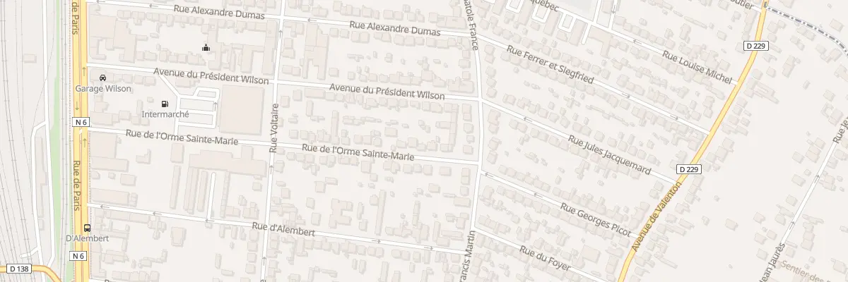 Plan du 37 Rue de l’Orme Ste Marie à Villeneuve-Saint-Georges