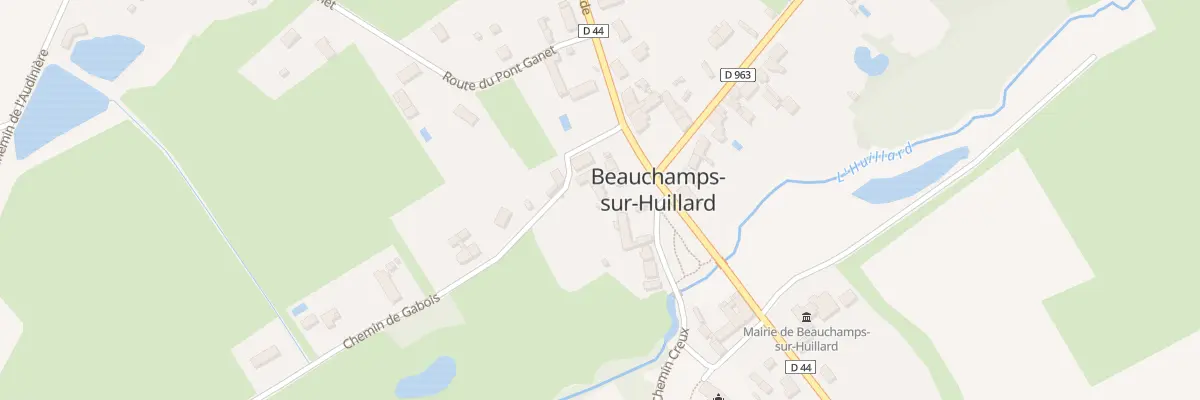 Plan du 5048H Le Bourg à Beauchamps-sur-Huillard