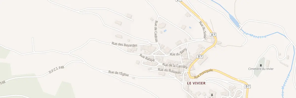 Plan du 7 Rue de la Crouette au Vivier