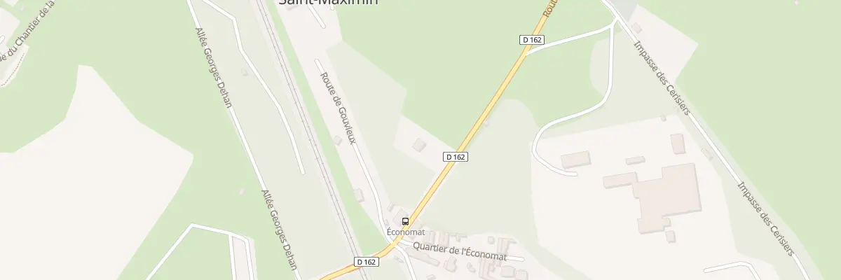 Plan du 1 Rte de Gouvieux à Saint-Maximin