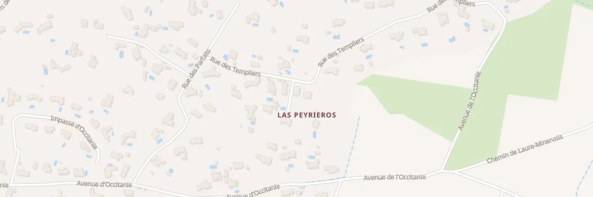 Plan du 126 Las Peyrieros à Malves-en-Minervois