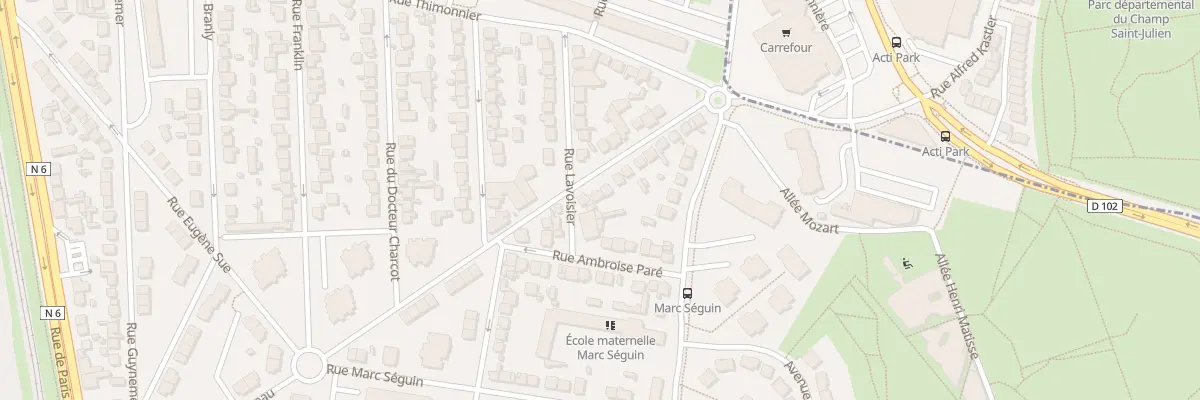 Plan du 32 Rue Jean-jacques Rousseau à Villeneuve-Saint-Georges