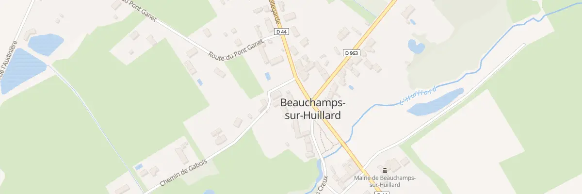 Plan du 2 Che Creux à Beauchamps-sur-Huillard