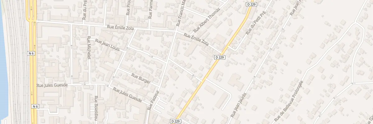 Plan du 5 Rue du Docteur Infroit à Villeneuve-Saint-Georges
