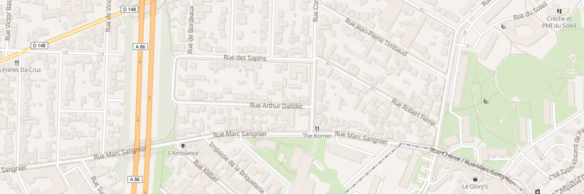 Plan du 45 Rue Arthur Dalidet à Maisons-Alfort