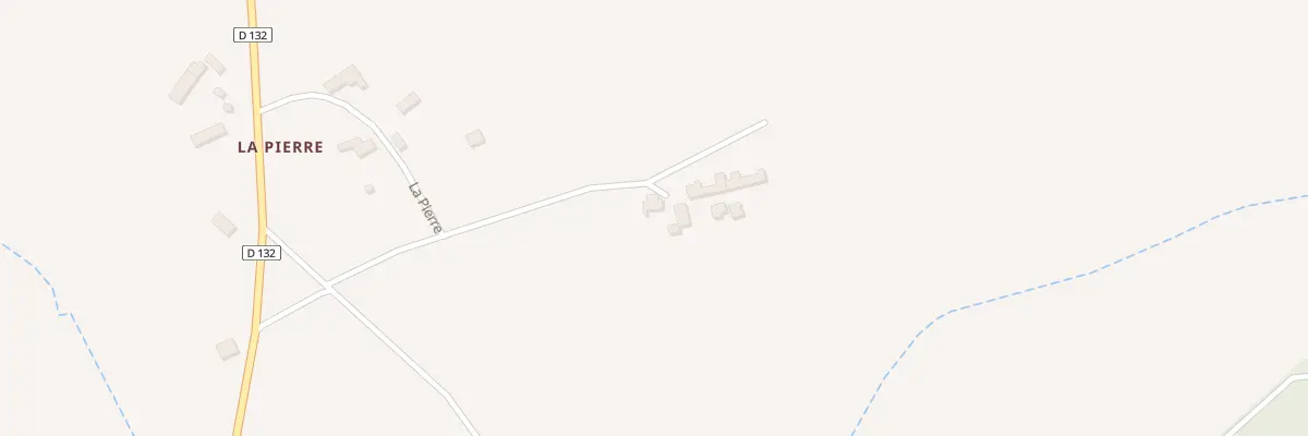 Plan du 14 La Pierre à Saint-Germain-des-Bois