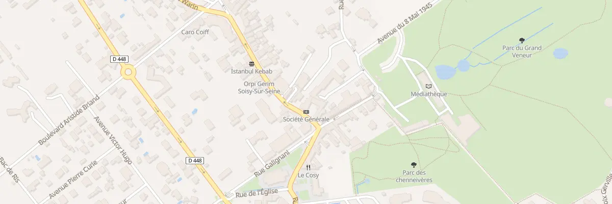 Plan du 8 Rue des Francs Bourgeois à Soisy-sur-Seine