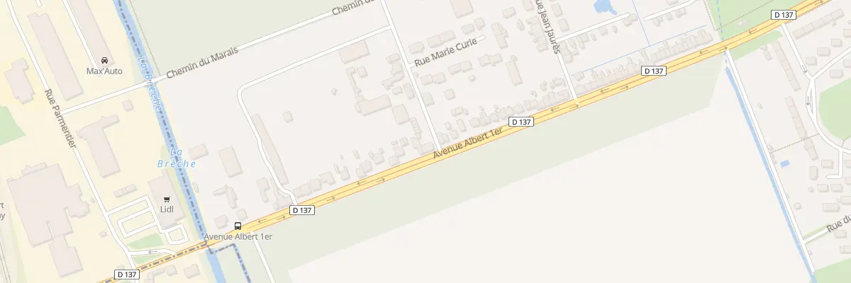 Plan du 1 Rue Pierre Curie à Liancourt
