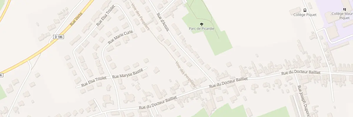 Plan du 29 Rue d’Artois à Isbergues