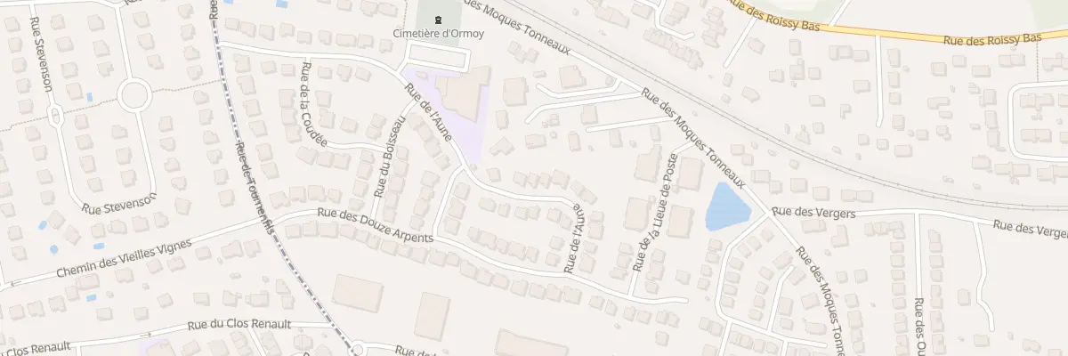 Plan du 27 Rue de l’Aune à Ormoy