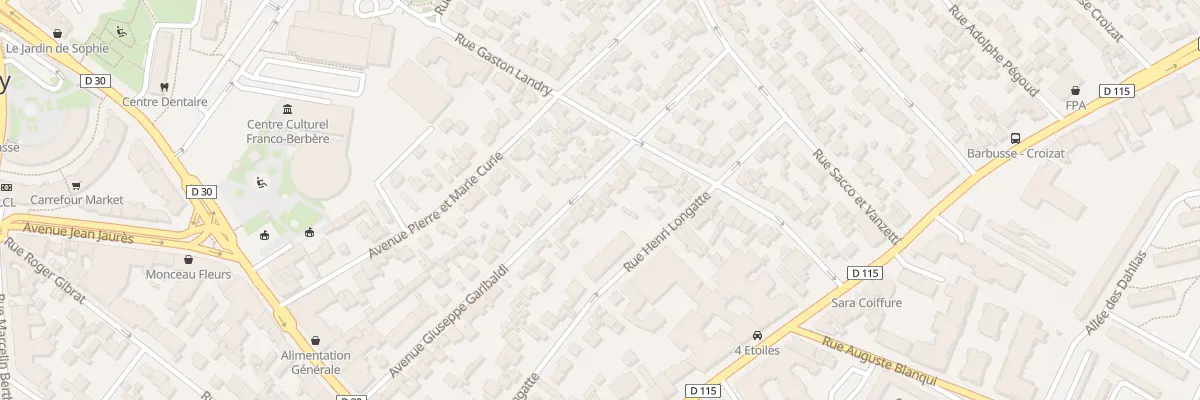 Plan du 50 Av Garibaldi à Drancy