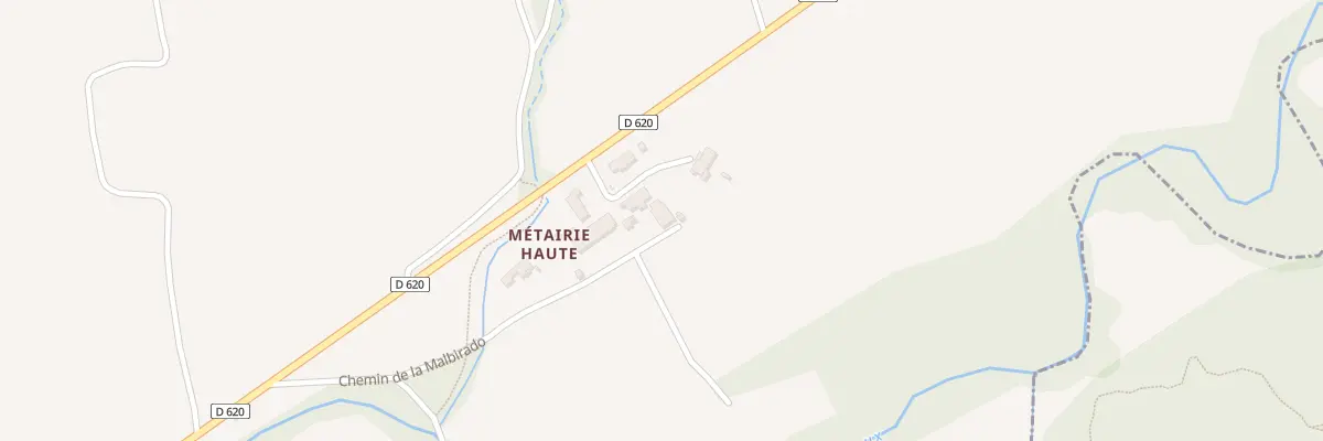Plan du 196 Metairie Haute à Villegly