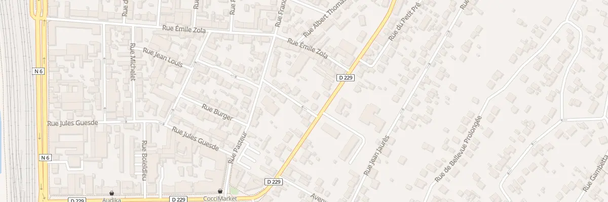 Plan du 9 Rue du Docteur Infroit à Villeneuve-Saint-Georges