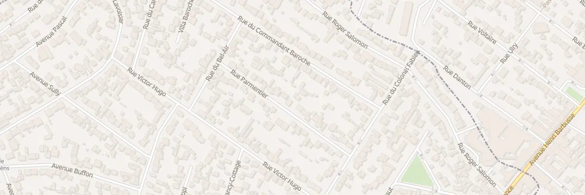 Plan du 26 Rue Parmentier à Drancy