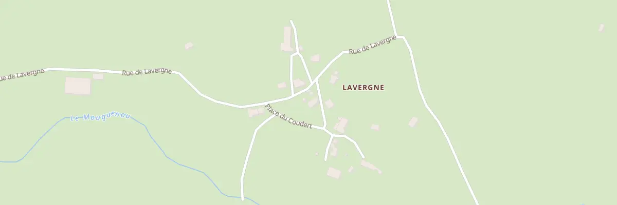 Plan du 5066 Lavergne à Saint-Étienne-Cantalès