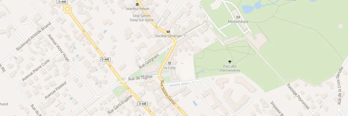 Plan du 14 Rue Notre Dame à Soisy-sur-Seine