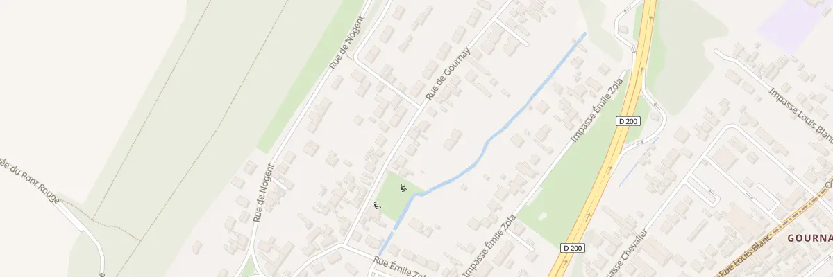 Plan du 16 Rue de Gournay à Montataire