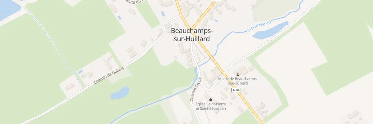 Plan du 10 Che Creux à Beauchamps-sur-Huillard