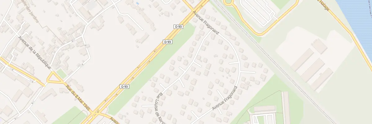 Plan du 14 Rue Louise de Keroual à Évry-Courcouronnes