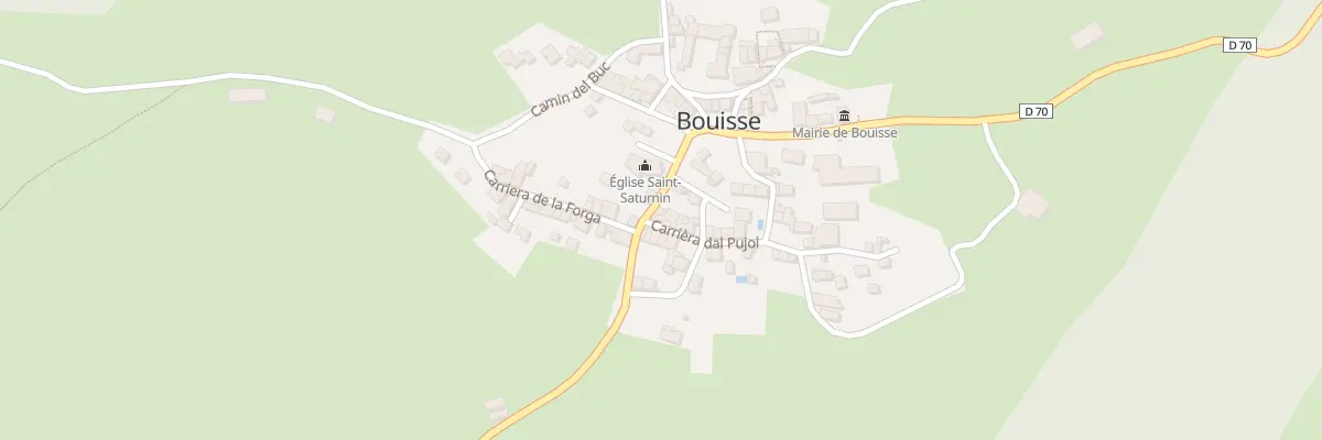 Plan du 1 Cae Del Pujol à Bouisse