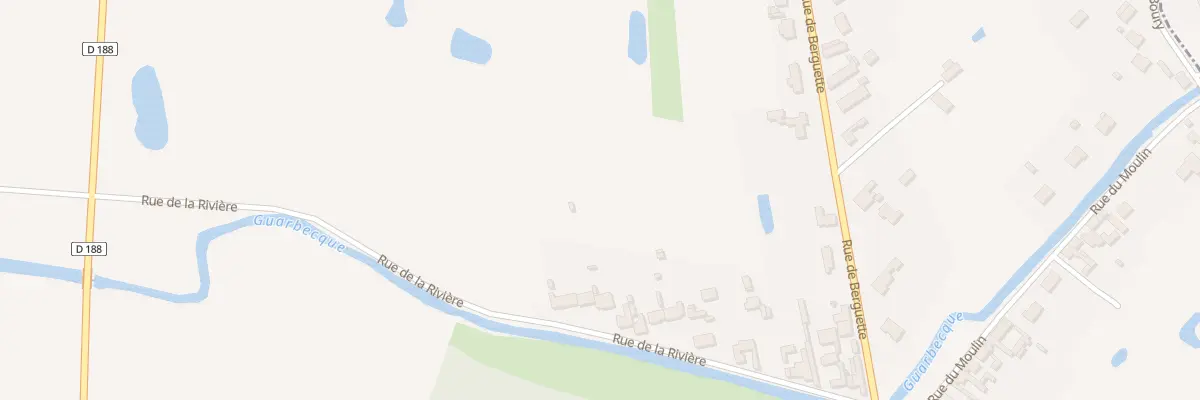 Plan du 25 Rue de la Rivière à Ham-en-Artois