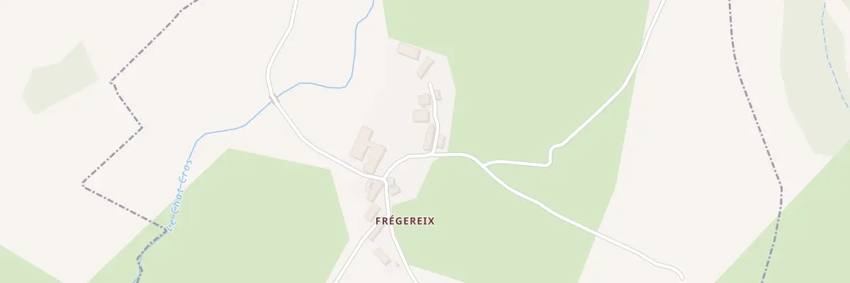 Plan du 5128 Fregereix à Reterre