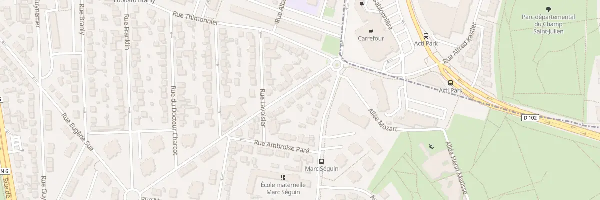 Plan du 38 Rue Jean-jacques Rousseau à Villeneuve-Saint-Georges