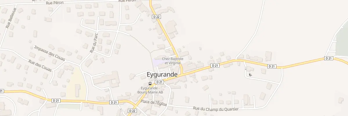 Plan du 5 Rue du Commerce à Eygurande