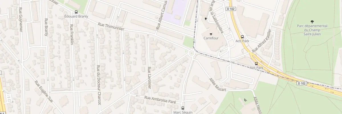 Plan du 35 Rue Jean-jacques Rousseau à Villeneuve-Saint-Georges