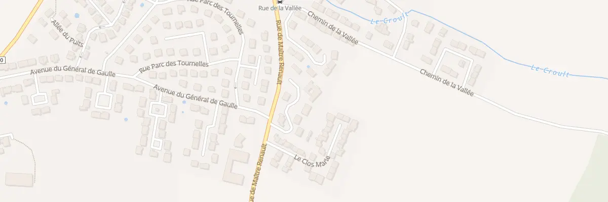 Plan du 9 Rue Maitre Renault à Fontenay-en-Parisis