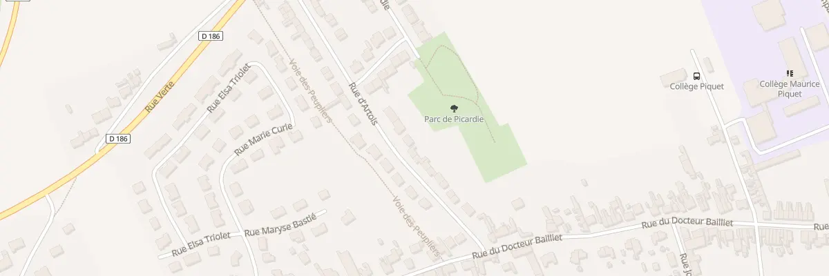 Plan du 18 Rue d’Artois à Isbergues
