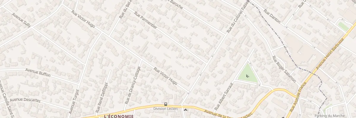 Plan du 15 Rue Parmentier à Drancy