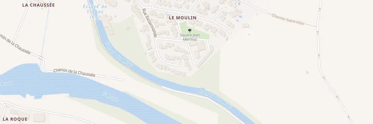 Plan du 15 Rue Esclarmonde à Trèbes