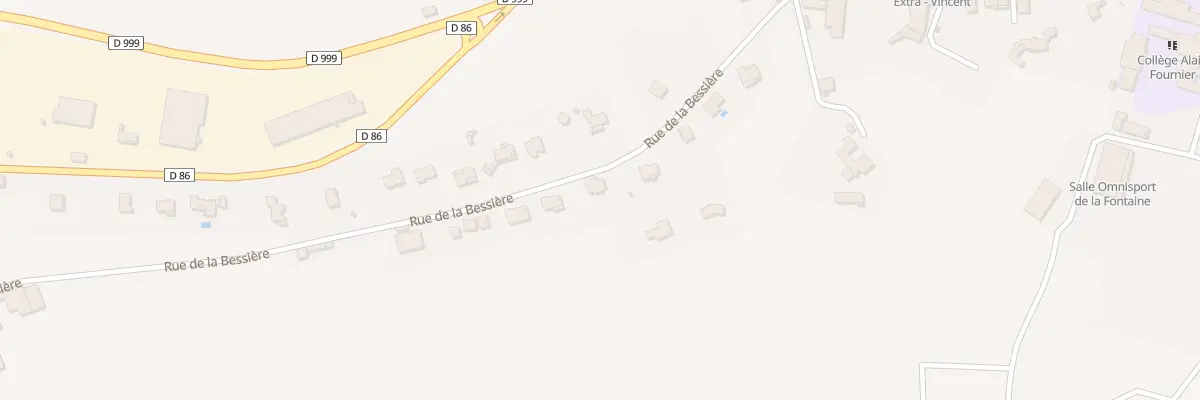 Plan du 13 Rue de la Bessière à Alban