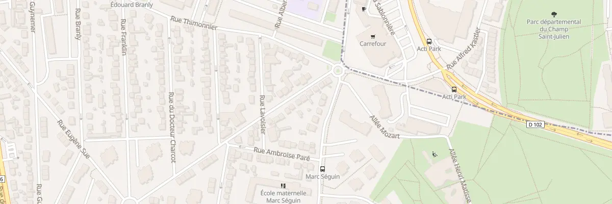 Plan du 40 Rue Jean-jacques Rousseau à Villeneuve-Saint-Georges