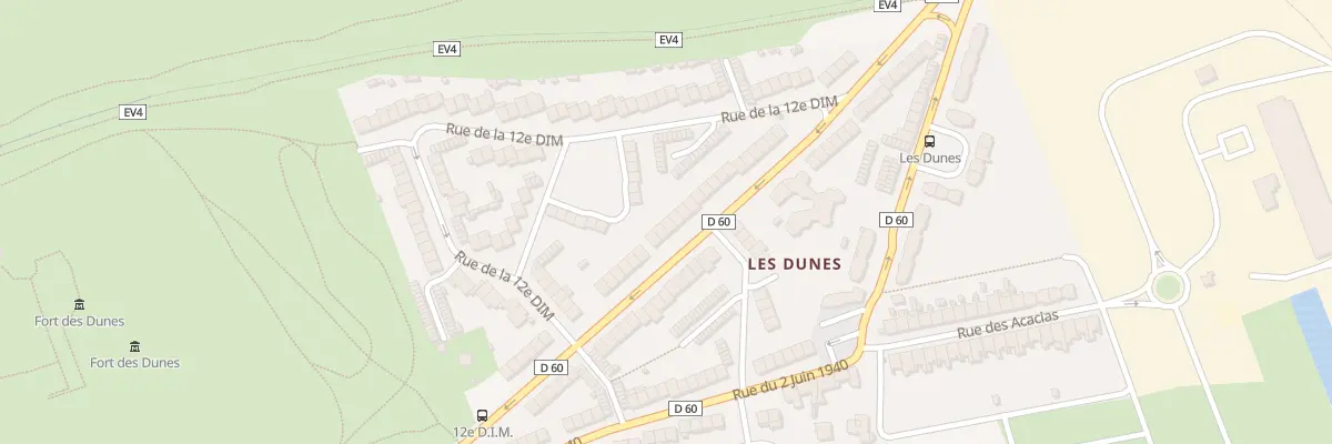 Plan du 279 Rue du Gen Catroux à Leffrinckoucke