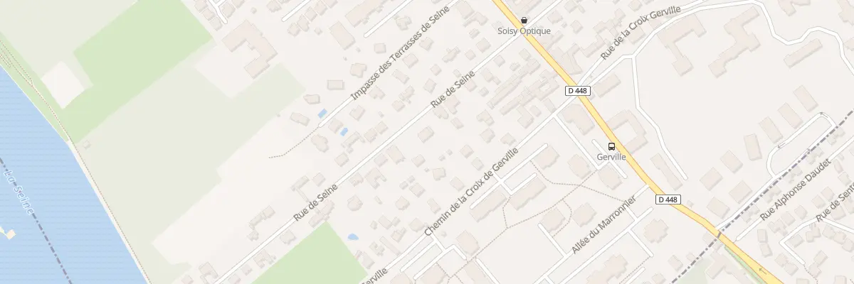 Plan du 28 Rue de Seine à Soisy-sur-Seine