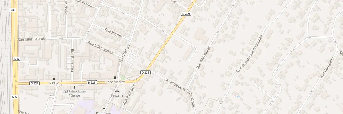 Plan du 22 Av de Valenton à Villeneuve-Saint-Georges