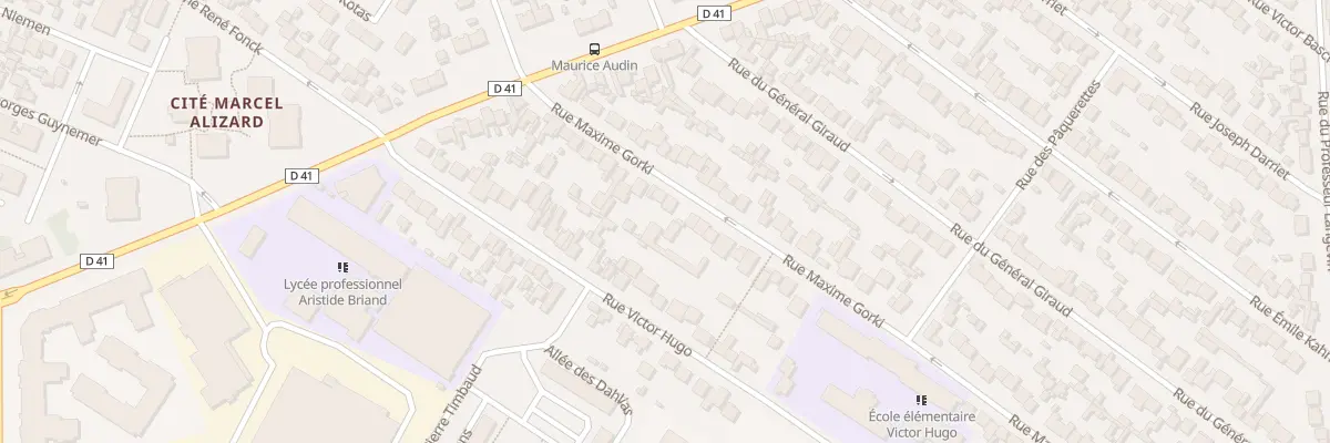 Plan du 149 Rue Maxime Gorki au Blanc-Mesnil