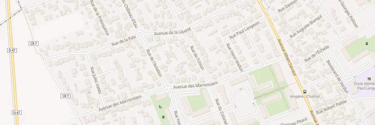 Plan du 9 Rue de l’Union à Goussainville